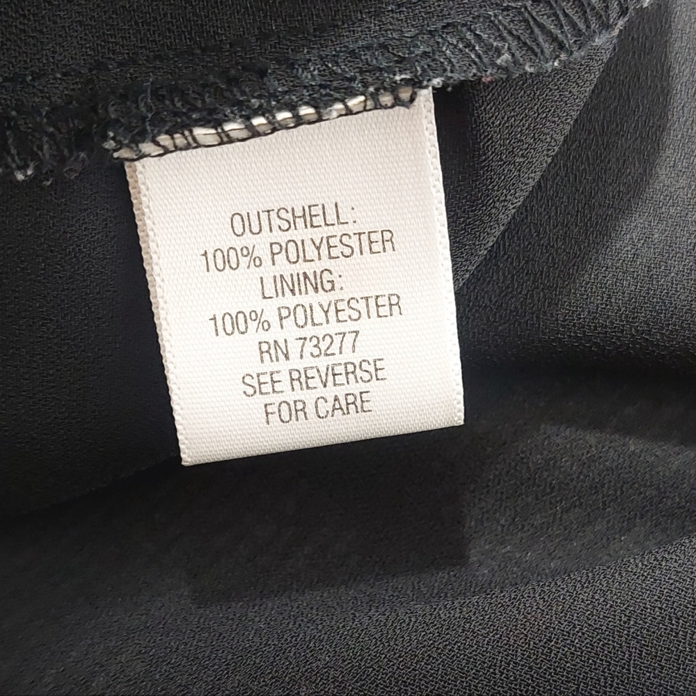 Croft & Barrow Women's Size 6 Dress Sleeveless Black Gray - Picture 9 of 11